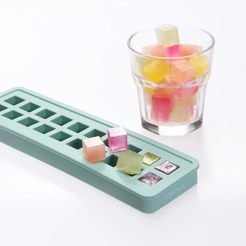 Food Grade FDA Silicone Easily Removed Ice Cube Tray Ice Maker Jelly Pudding Mould
Food Grade FDA Silicone Easily Removed Ice Cube Tray Ice Maker Jelly Pudding Mould