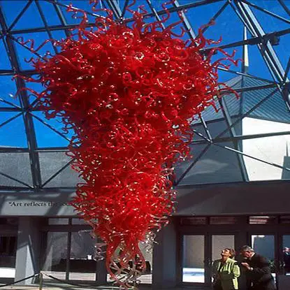 AC 110/120/220/240v Red Colored Hand Blown Murano Glass Italian Dale Style Chandelier for Hotel Lobby Wedding Hall
AC 110/120/220/240v Red Colored Hand Blown Murano Glass Italian Dale Style Chandelier for Hotel Lobby Wedding Hall