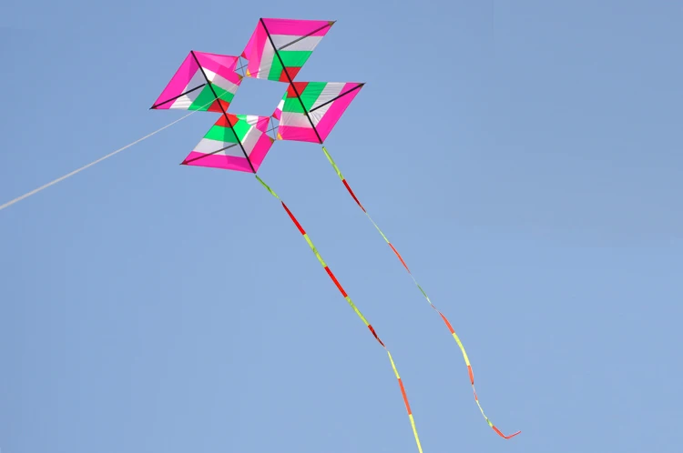 Дельта папалот треугольный воздушный змей Летающий windsock одна линия воздушные