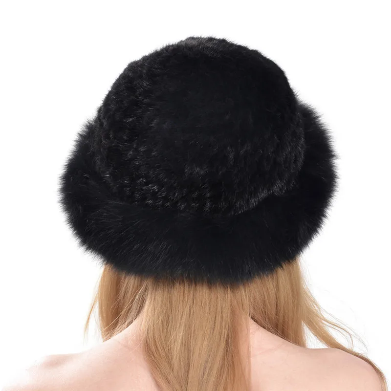 Women Fashion Luxury Cap High Quality 2016 New Knitted Mink Fur Hat With Fox Fur Brim Fedoras Winter Warm Caps Hats LH337
Women Fashion Luxury Cap High Quality 2016 New Knitted Mink Fur Hat With Fox Fur Brim Fedoras Winter Warm Caps Hats LH337