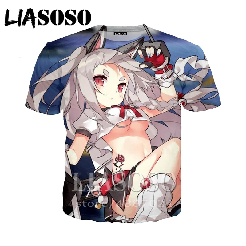 LIASOSO Harajuku сексуальный пуловер для девочек мужчин и женщин аниме Повседневная