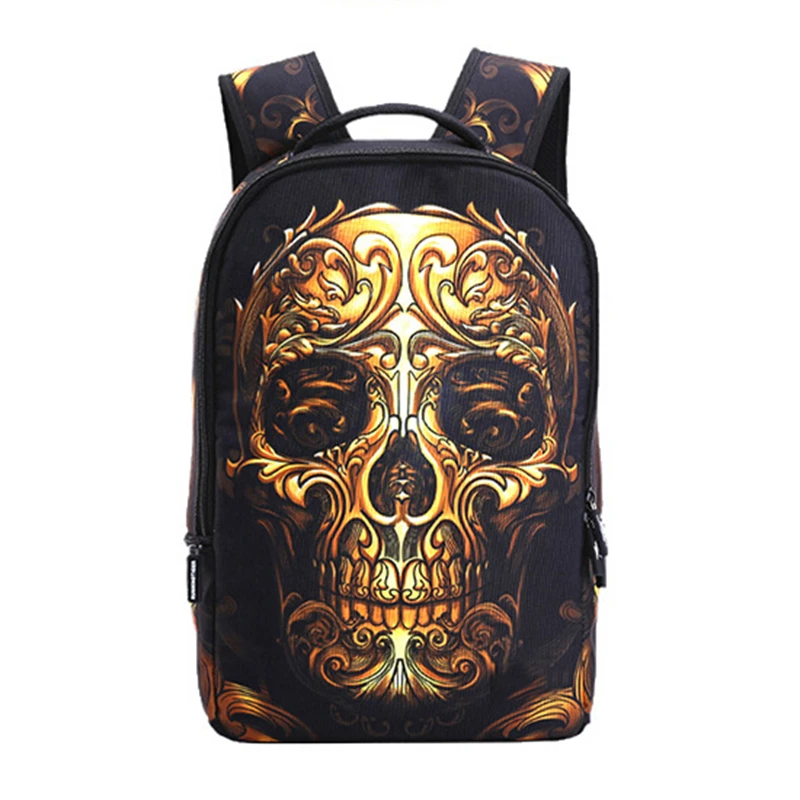 New Fashion Skull Printing designer backpacks students school backpack Polyester travel backpack bags 8 color
New Fashion Skull Printing designer backpacks students school backpack Polyester travel backpack bags 8 color