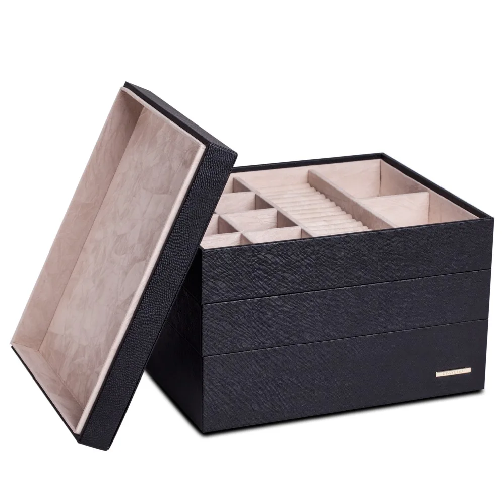 Large Jewelry Trays Brown Ring Box PU Watch Cases Leather Necklace Black Casket Luxury Ring Earring Rolls Bracelets Display 232
Large Jewelry Trays Brown Ring Box PU Watch Cases Leather Necklace Black Casket Luxury Ring Earring Rolls Bracelets Display 232