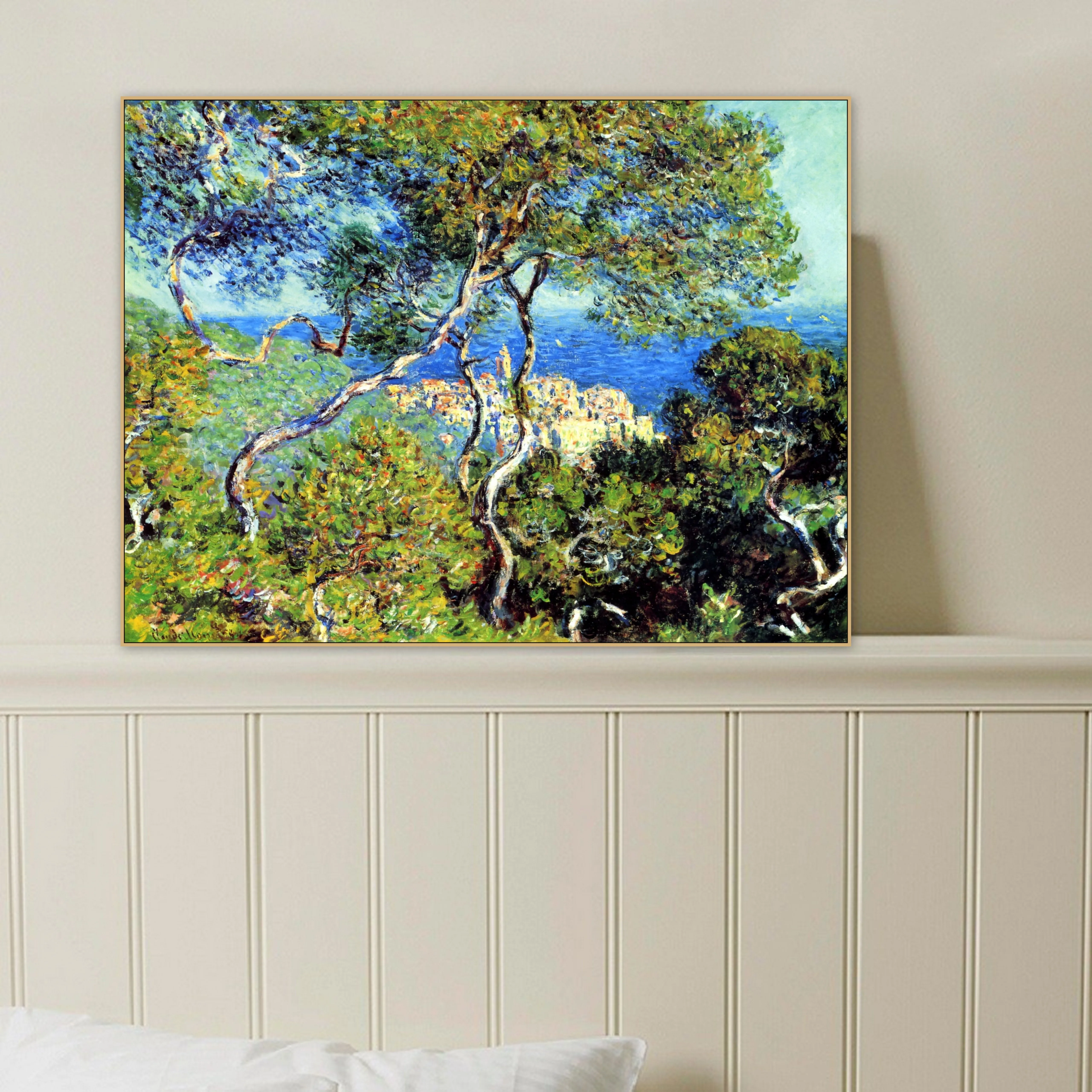 Bordighera Claude Monet Famous Old Impressionist Posters Artist Original Canvas Painting Print Living Room Wall Hanging Art
Bordighera Claude Monet Famous Old Impressionist Posters Artist Original Canvas Painting Print Living Room Wall Hanging Art