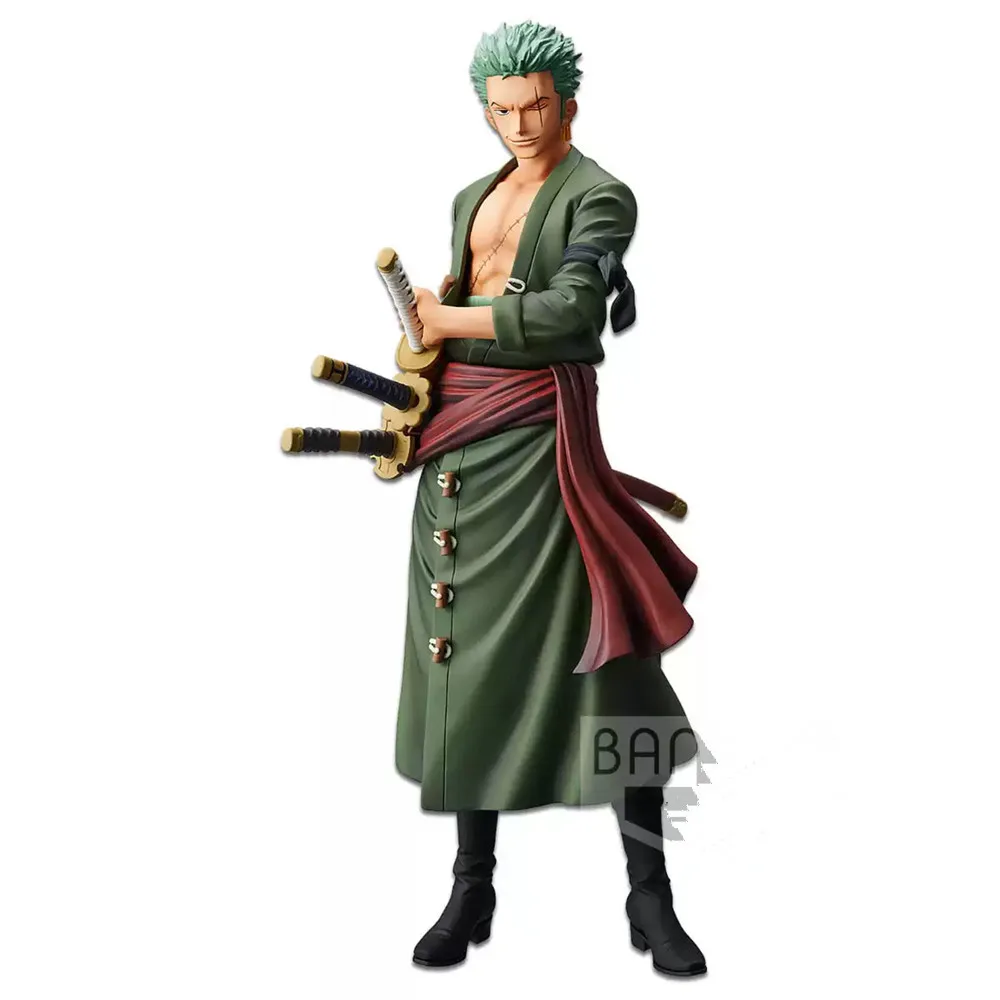Оригинальный Banpresto one piece OP Grandista The Grandline для мужчин Roronoa Zoro фигурку ПВХ модель