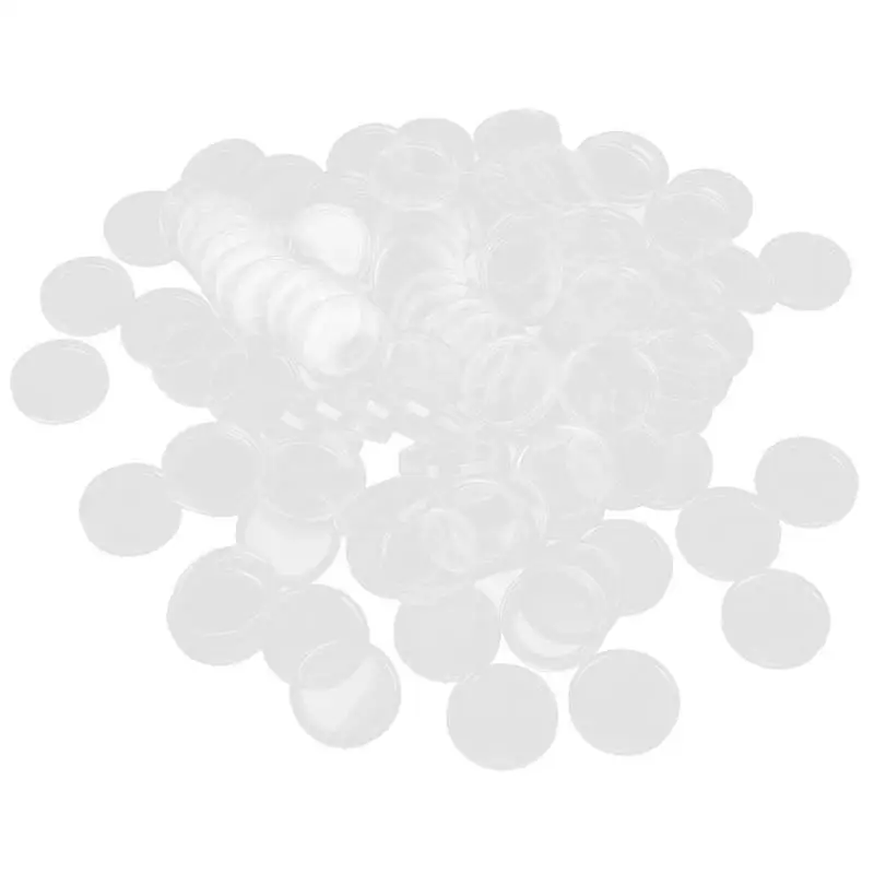 100pcs 27mm Plastic Box Coin Holder Capsules Container Coin Round Case Transparent Gaine
100pcs 27mm Plastic Box Coin Holder Capsules Container Coin Round Case Transparent Gaine