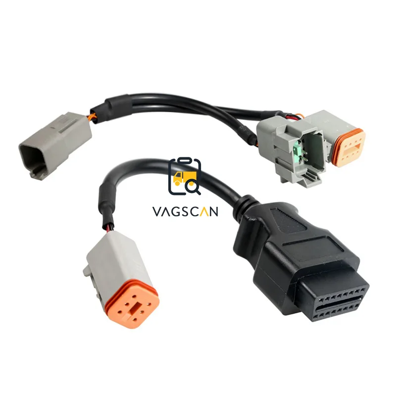 Penta Vodia Промышленный Морской Кабель 6 pin + 8 pin|Кабели и коннекторы для диагностики