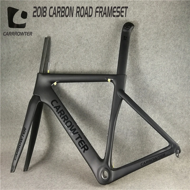 2018 брендовая углеродная рама для дорожного велосипеда с BSA(BB68) UD матовый Боб