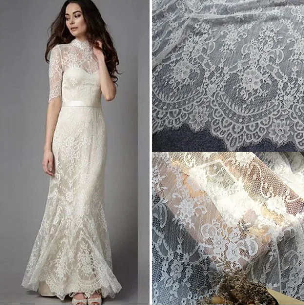 3 M/ Lot Exquisite Eyelash Lace Fabric White Black Handmade Diy Curtain Decorative 150CM Wide Clothes Accessories
3 M/ Lot Exquisite Eyelash Lace Fabric White Black Handmade Diy Curtain Decorative 150CM Wide Clothes Accessories