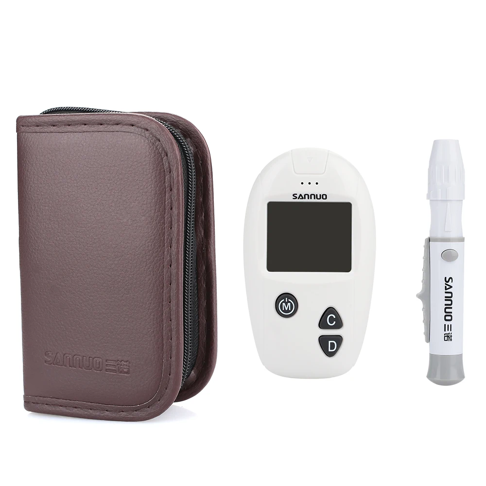Портативный измеритель уровня сахара в крови и ручка для диабетиков глюкометр
