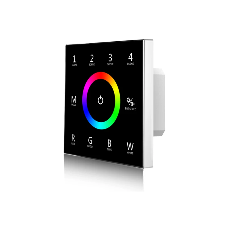 New Led RGBW Strip Controller 12V-24V Input 3A 4 Channel Output Four Scene Wall Mount Touch Panel 5050 3528 String Contro
New Led RGBW Strip Controller 12V-24V Input 3A 4 Channel Output Four Scene Wall Mount Touch Panel 5050 3528 String Contro