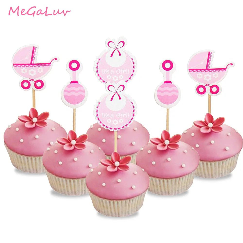 18pcs Baby Shower Decor Cupcake Topper Its Boy Girls Blue Pink Cake Picks Birthday Party Supplies
18pcs Baby Shower Decor Cupcake Topper Its Boy Girls Blue Pink Cake Picks Birthday Party Supplies