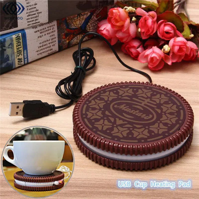 USB-POWERED UK Mat Cup Warmer Milk Heater Coffee Mug Drink Coaster Tea Insulation USB Mug Heating Pad COOKIE Design Cup
USB-POWERED UK Mat Cup Warmer Milk Heater Coffee Mug Drink Coaster Tea Insulation USB Mug Heating Pad COOKIE Design Cup