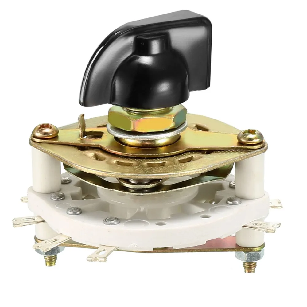 UXCELL 1PCS 1/2 Pole 3/7/9 Position Switches 1 Deck Band Channel Rotary Switch Selector with Knob for Radio TV Industrial Unit
UXCELL 1PCS 1/2 Pole 3/7/9 Position Switches 1 Deck Band Channel Rotary Switch Selector with Knob for Radio TV Industrial Unit