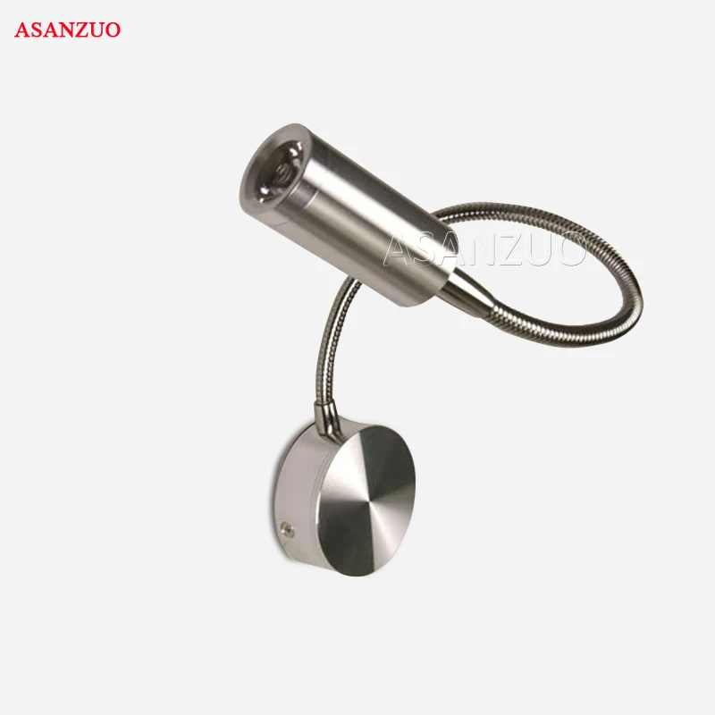 Silver L30cm Hoses 3W LED Wall Lamp Flexible Home Hotel Bedside Reading Wall Light Modern Book Lights Aluminum LED Sconces
Silver L30cm Hoses 3W LED Wall Lamp Flexible Home Hotel Bedside Reading Wall Light Modern Book Lights Aluminum LED Sconces