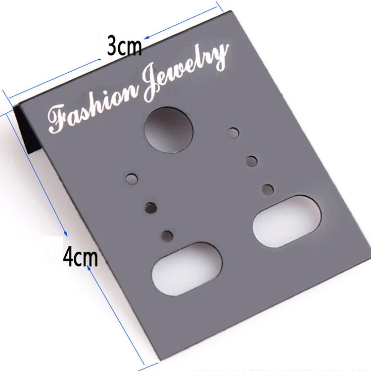 Black 100pcs Ear Studs Holder Display Hang Cards Professional Plastic Earring Drop Shipping EAR-0276
Black 100pcs Ear Studs Holder Display Hang Cards Professional Plastic Earring Drop Shipping EAR-0276