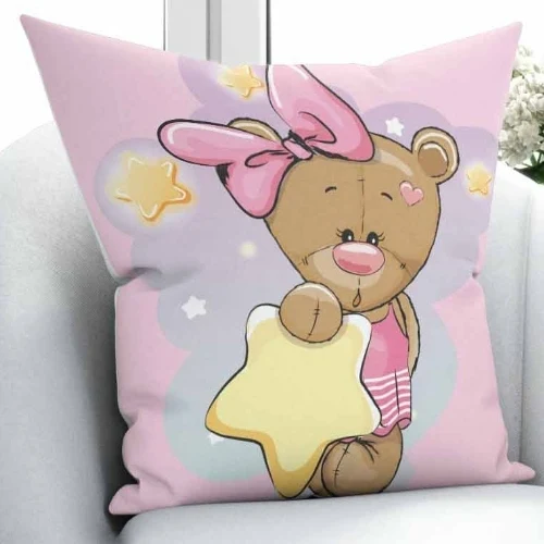 Else Pink Purple Girl Bears Yellow Star Moon 3D Print Microfiber Throw Pillow Case Cushion Covers Square Hidden Zipper 45x45cm
Else Pink Purple Girl Bears Yellow Star Moon 3D Print Microfiber Throw Pillow Case Cushion Covers Square Hidden Zipper 45x45cm