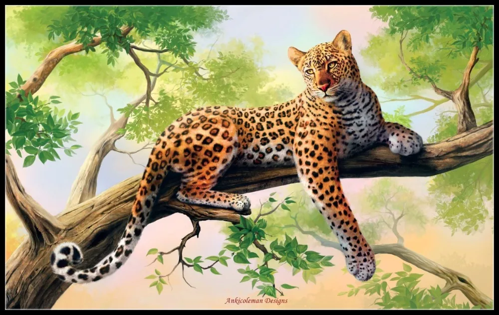 Embroidery Counted Cross Stitch Kits Needlework - Crafts 14 ct DMC Color DIY Arts Handmade Decor - Leopard
Embroidery Counted Cross Stitch Kits Needlework - Crafts 14 ct DMC Color DIY Arts Handmade Decor - Leopard
