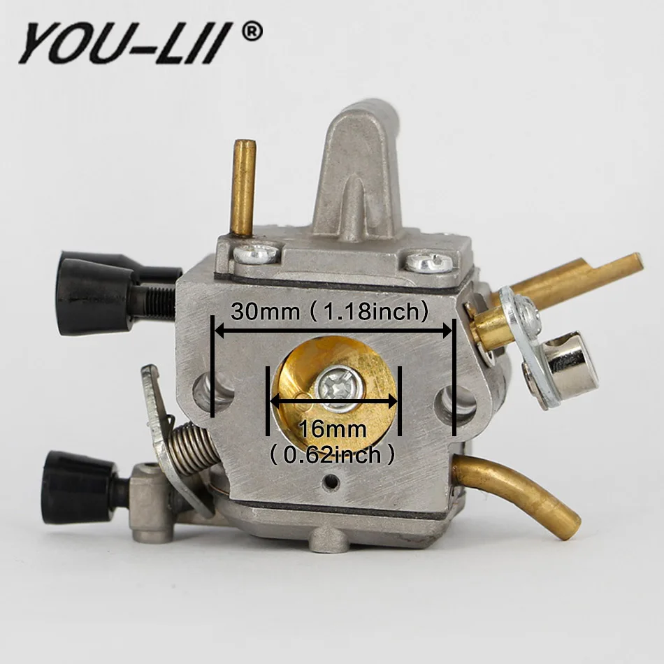 YOULII Carburetor Carb For STIHL FS120 FS200 FS200R FS250 FS300 FS350 Trimmer Weedeater Brush Cutter 4134 120 0653
YOULII Carburetor Carb For STIHL FS120 FS200 FS200R FS250 FS300 FS350 Trimmer Weedeater Brush Cutter 4134 120 0653
