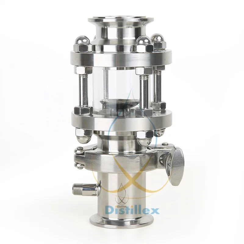 1.5" OD50.5mm Sight Glass Rectification module , Reflux column , Distillation , Sanitary Steel 304
1.5" OD50.5mm Sight Glass Rectification module , Reflux column , Distillation , Sanitary Steel 304