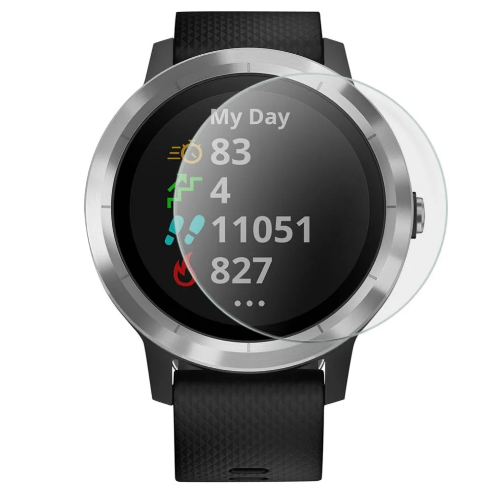 10 шт./лот vivoactive3 закаленное стекло Защитная пленка для экрана Garmin Vivomove HR защитная