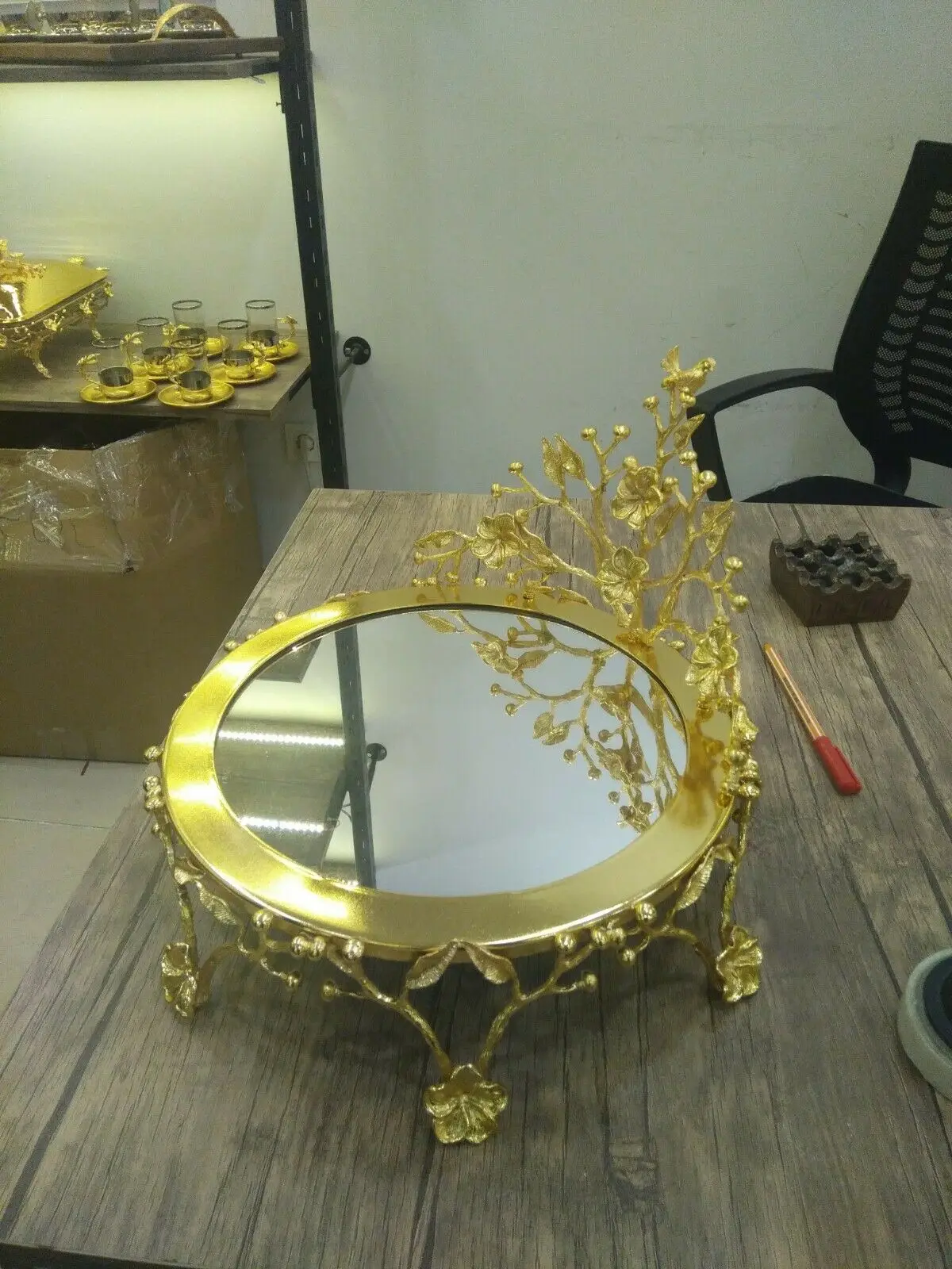 Tea Coffee Dessert Stand Holder Wedding Party Birthday New Silver Gold Tray gift
Tea Coffee Dessert Stand Holder Wedding Party Birthday New Silver Gold Tray gift
