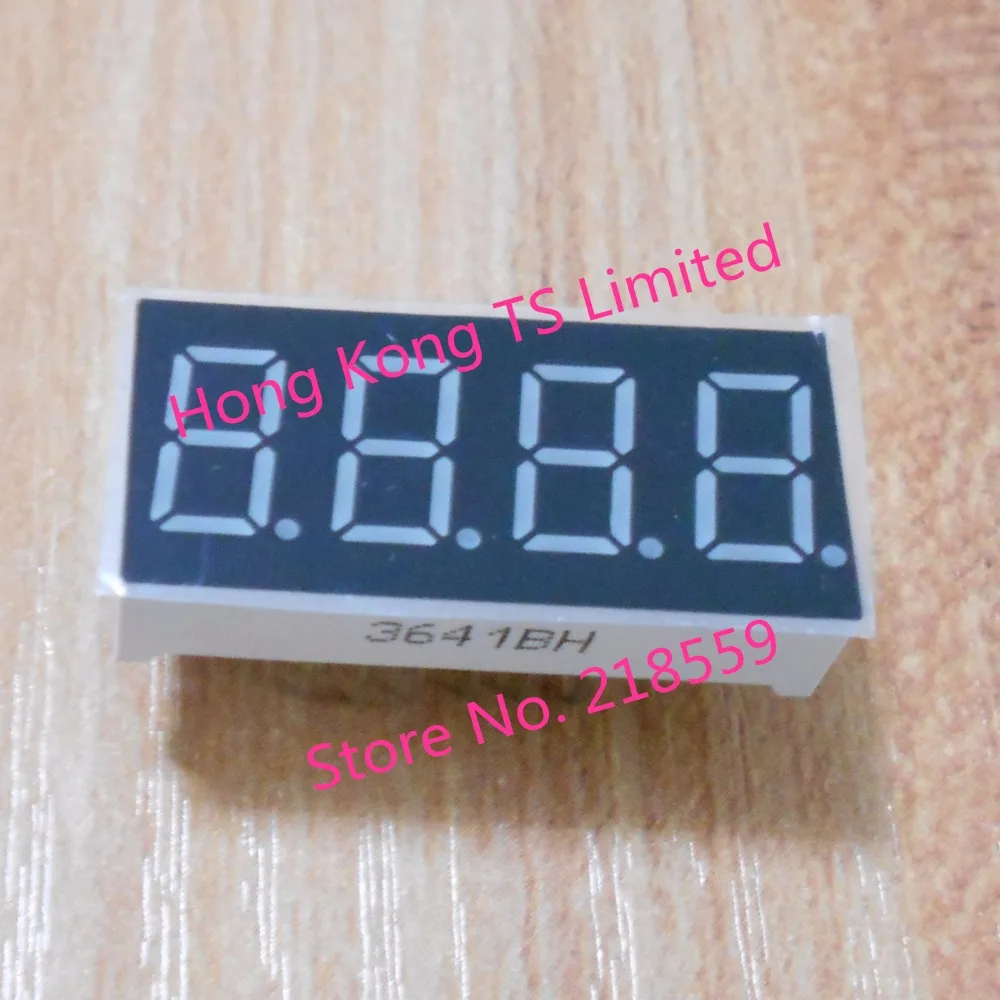 

0.36 inch 4 bit tube 12 pin 0.36 inch common cathode / anode 4 digit red highlight digital display tube