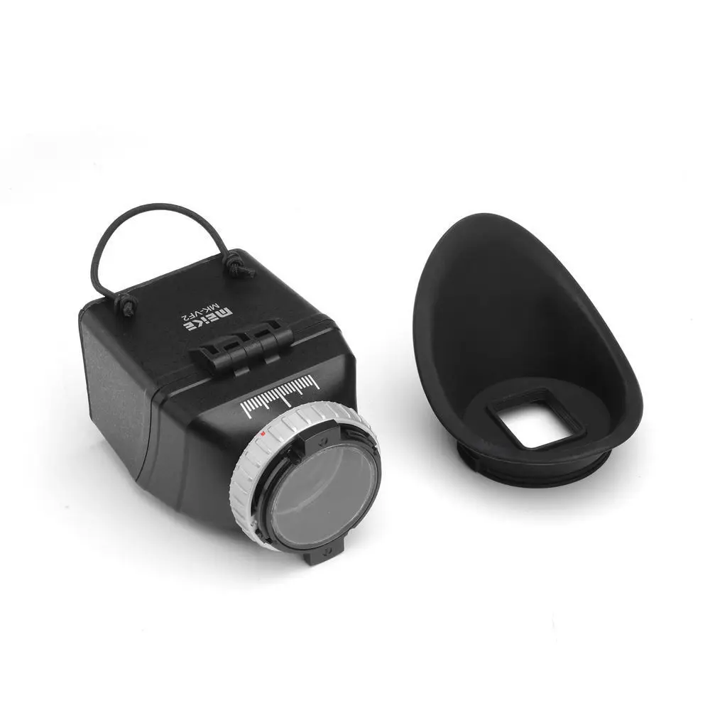 Лупа для дисплея Meike MK VF100-B (3/2), лупа для капота, лупа, видоискатель 2.2x для Canon Nikon
Лупа для дисплея Meike MK VF100-B (3/2), лупа для капота, лупа, видоискатель 2.2x для Canon Nikon