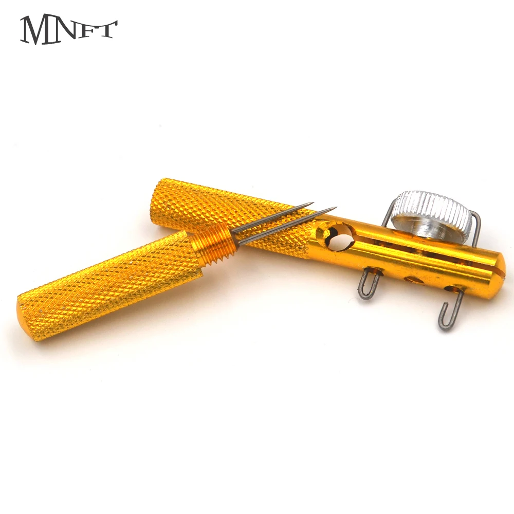 MNFT 6 Set Aluminum Alloy Fishing Line Strand Knotter Double-headed Needle Knots Tier Fish Line Hook Tie Device Fishing Tool
MNFT 6 Set Aluminum Alloy Fishing Line Strand Knotter Double-headed Needle Knots Tier Fish Line Hook Tie Device Fishing Tool