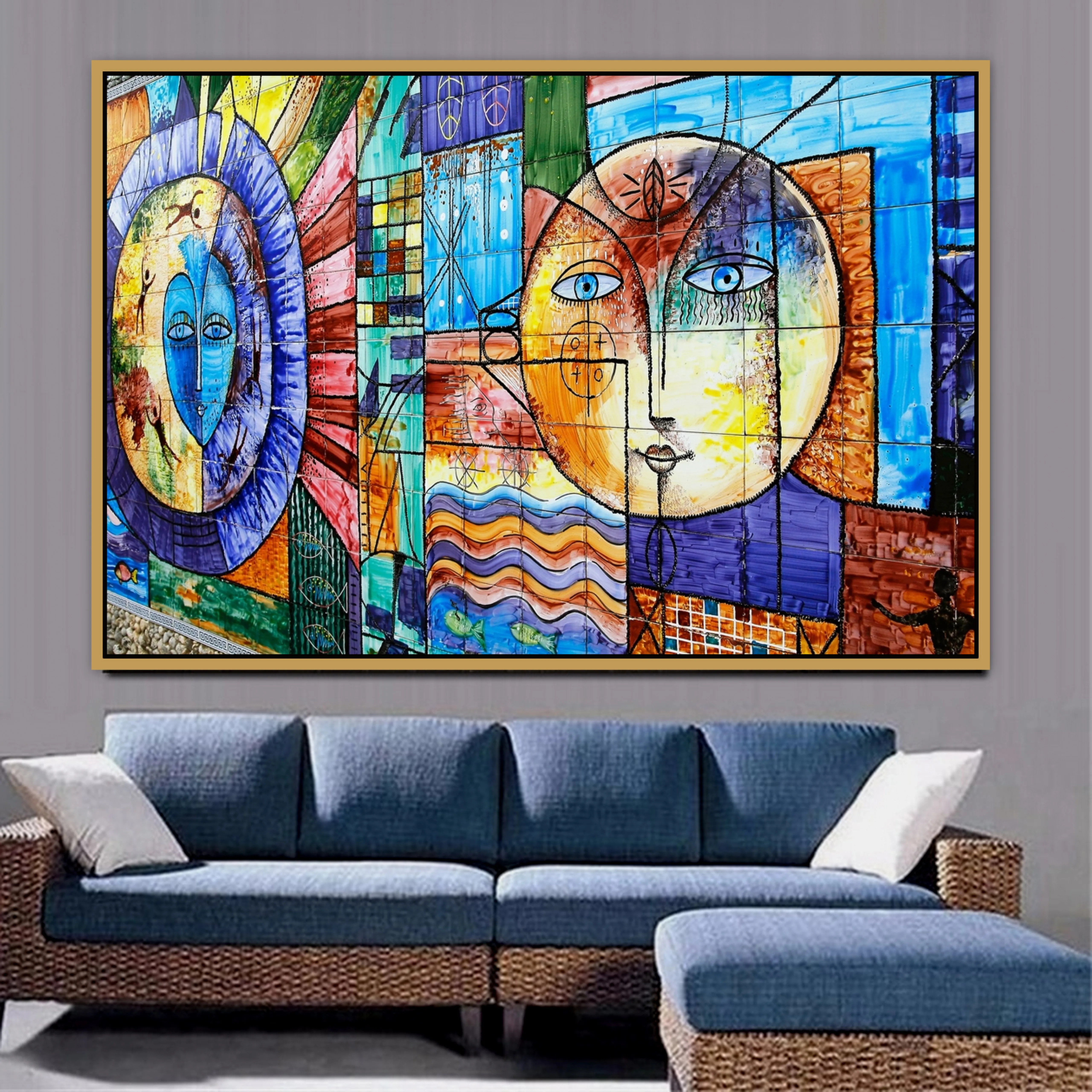 Colorful Sun Urban Street Art Graffiti Wall Poster Wall Photo Pictures Wall Art Living Room Wall Decor Painting Canvas Print
Colorful Sun Urban Street Art Graffiti Wall Poster Wall Photo Pictures Wall Art Living Room Wall Decor Painting Canvas Print