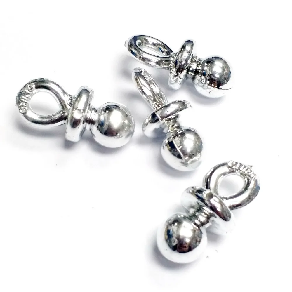 20X silver Pacifier Bead Charms for making Fashion Girl Kids Jewelery Necklace Vintage Cup Cake Topper Decoration DIY Home Craft
20X silver Pacifier Bead Charms for making Fashion Girl Kids Jewelery Necklace Vintage Cup Cake Topper Decoration DIY Home Craft