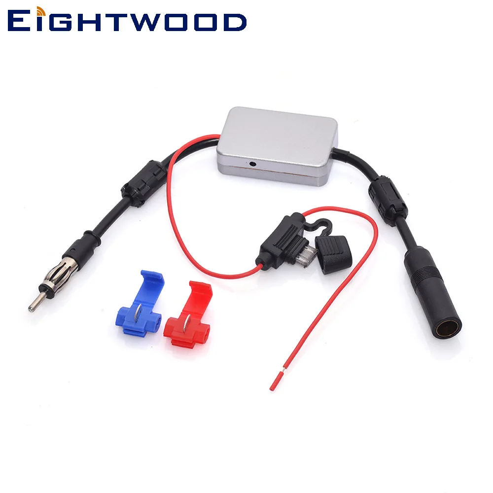Eightwood Conversion Car DAB/DAB+ Radio Antenna 48-860Mhz Signal Amplifier Car Radio Aerial Booster DC 12-24V New version
Eightwood Conversion Car DAB/DAB+ Radio Antenna 48-860Mhz Signal Amplifier Car Radio Aerial Booster DC 12-24V New version