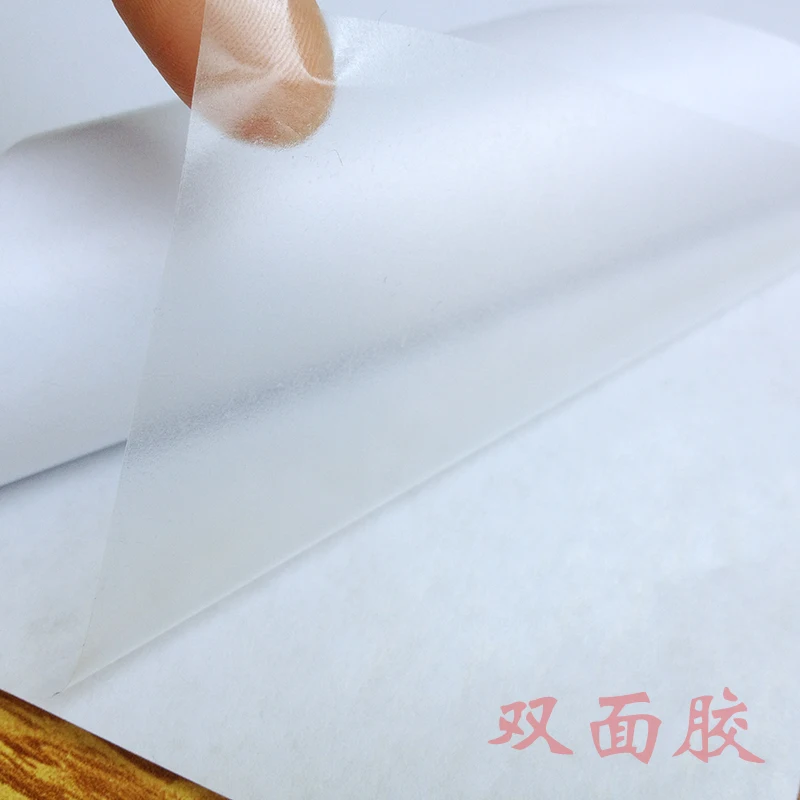 20 Sheets Lot Double Sided Tissue Tape Strong Adhesive Good For Hardcover,Photo Albums,Brochures,Menu,Folder,Etc
20 Sheets Lot Double Sided Tissue Tape Strong Adhesive Good For Hardcover,Photo Albums,Brochures,Menu,Folder,Etc