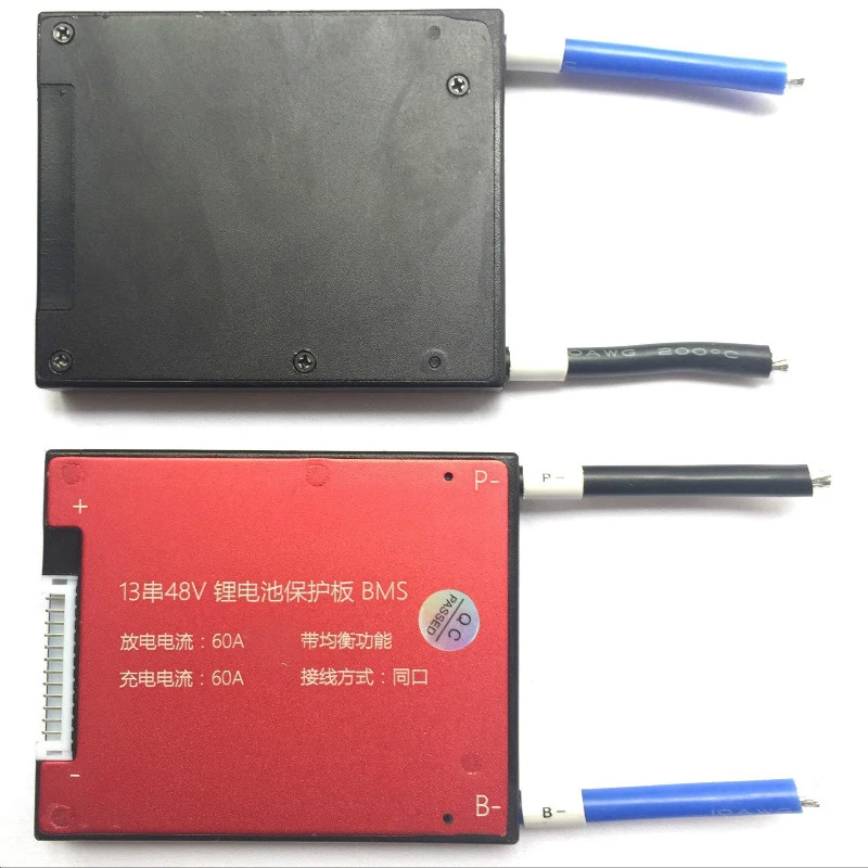 13 S 45A PCM PCB BMS для 48 В 18650 LiNCM литий-ионный аккумулятор | Электроника