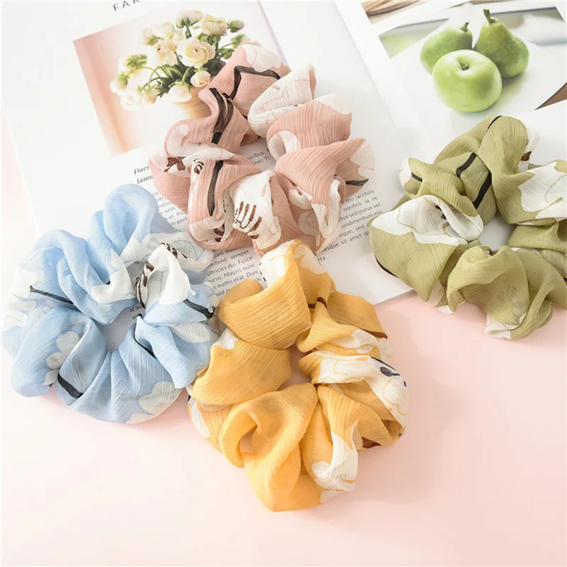 Chiffon Scrunchies Rubber Hair Ties Elastic Hair Bands Flower Headband Ponytail Holder Freshing Scrunchy Girls Hair Accessories
Chiffon Scrunchies Rubber Hair Ties Elastic Hair Bands Flower Headband Ponytail Holder Freshing Scrunchy Girls Hair Accessories