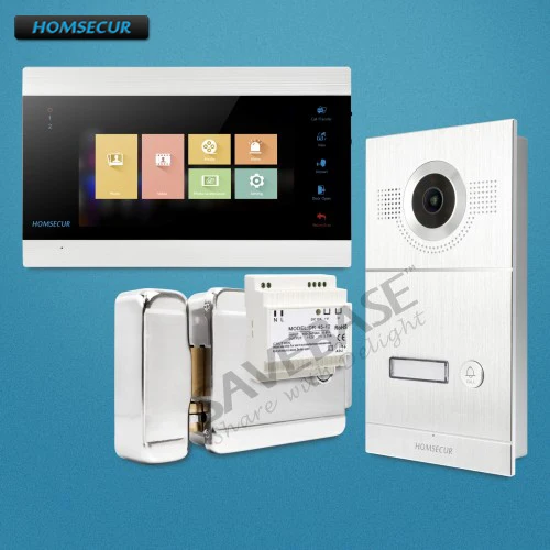 Домашний домофон HOMSECUR, 7 ", громкая связь, видео и аудио, МП, электрический замок с кнопками, в комплекте (1: 1 + 1, 5)
Домашний домофон HOMSECUR, 7 ", громкая связь, видео и аудио, МП, электрический замок с кнопками, в комплекте (1: 1 + 1, 5)