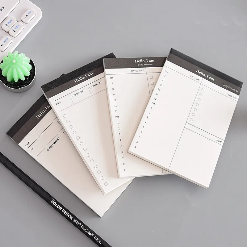 Coloffice Paper Loose Leaf Notebooks Meeting Record Daily Schedual Memo Pads Sationery 12.5*8.5cm School&Office Supplies 1Piece
Coloffice Paper Loose Leaf Notebooks Meeting Record Daily Schedual Memo Pads Sationery 12.5*8.5cm School&Office Supplies 1Piece