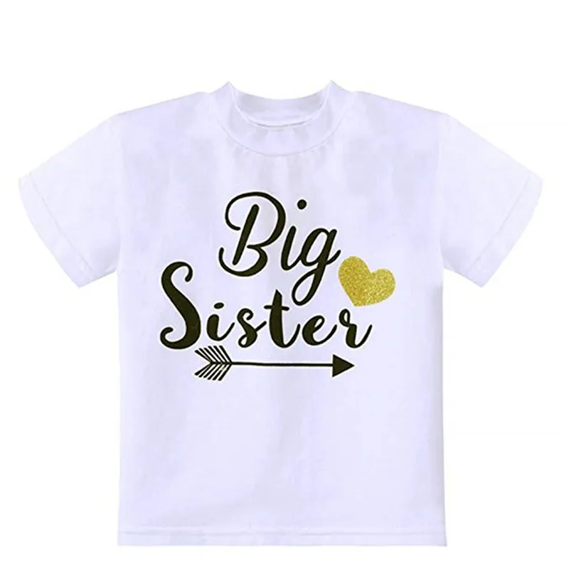 YSCULBUTOL Girls Big Sister T Shirt Matching Little Brother Baby Bodysuits White
YSCULBUTOL Girls Big Sister T Shirt Matching Little Brother Baby Bodysuits White