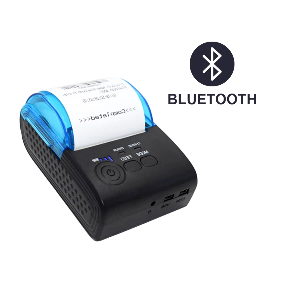 58mm Receipt Printers Bluetooth Thermal Printer Portable USB POS Printer With Thermal Paper For Supermarket, Shopping Mall
58mm Receipt Printers Bluetooth Thermal Printer Portable USB POS Printer With Thermal Paper For Supermarket, Shopping Mall