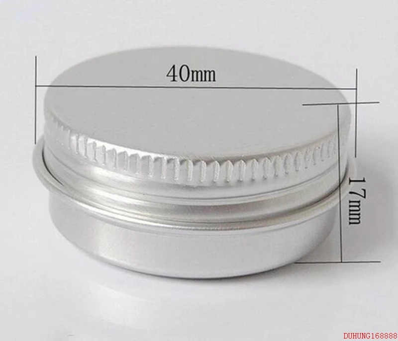 Free Shipping 15ml Aluminium Balm Tins pot Jar 15g comestic containers with screw thread Lip Balm Gloss Candle Packaging 115#
Free Shipping 15ml Aluminium Balm Tins pot Jar 15g comestic containers with screw thread Lip Balm Gloss Candle Packaging 115#