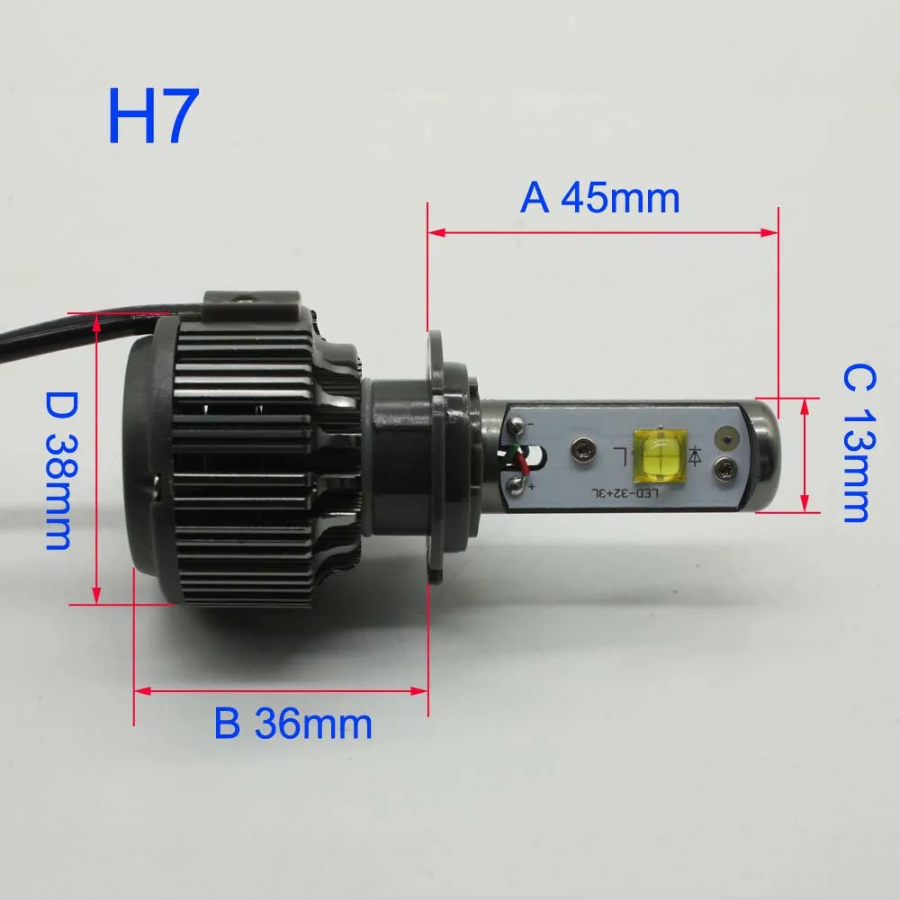 XIANGSHANG Car Led H7 Headlight Bulbs 40W 4800LM Auto Headlamp White 6000K Fog Driving Head Light Lamp Conversion Kit
XIANGSHANG Car Led H7 Headlight Bulbs 40W 4800LM Auto Headlamp White 6000K Fog Driving Head Light Lamp Conversion Kit