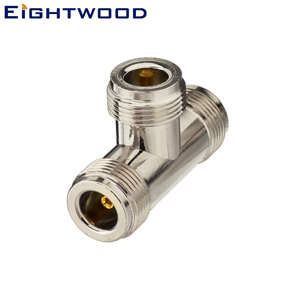Eightwood 3 Way N RF коаксиальный адаптер Разъем N Jack Female к 2 N Jack Female Socket коаксиальный адаптер 5 шт.
Eightwood 3 Way N RF коаксиальный адаптер Разъем N Jack Female к 2 N Jack Female Socket коаксиальный адаптер 5 шт.