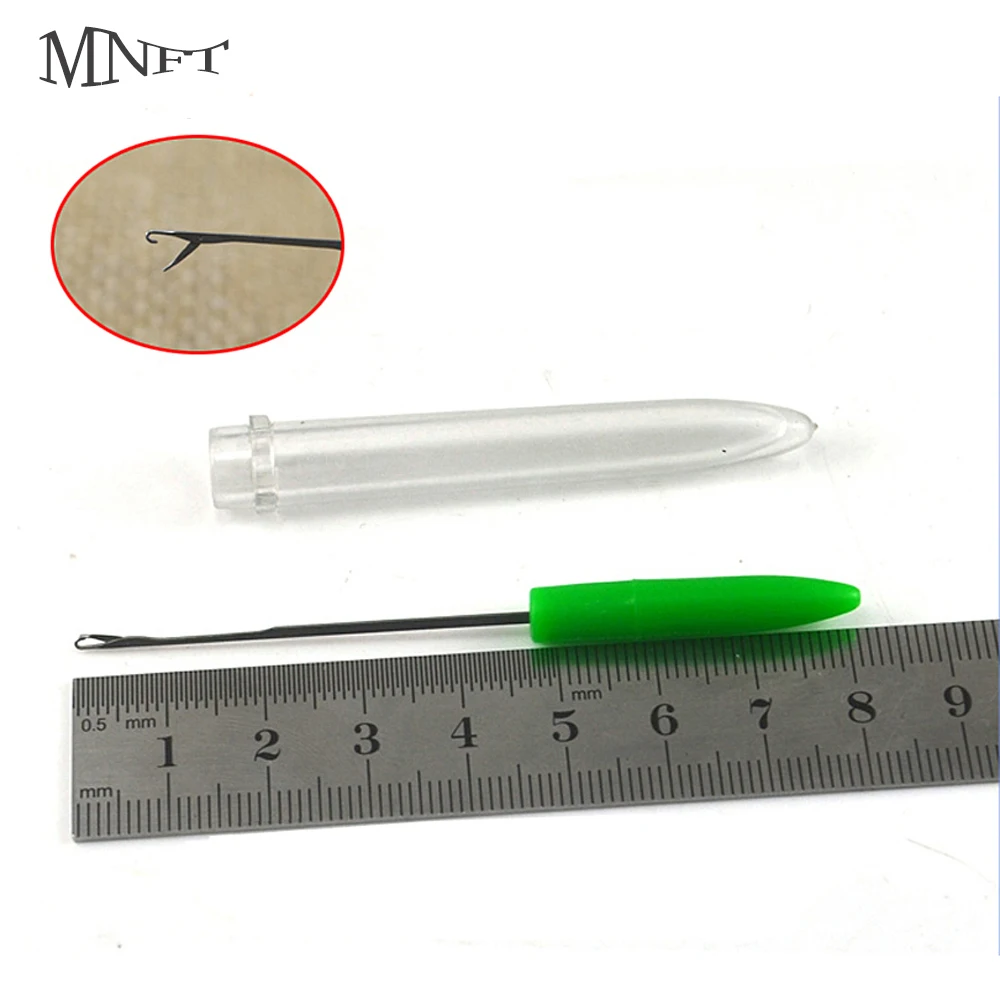 MNFT 2PCS Baiting Needle Plastic Handle With Cap Bait Loading Needles Hair Fishing Accessories
MNFT 2PCS Baiting Needle Plastic Handle With Cap Bait Loading Needles Hair Fishing Accessories