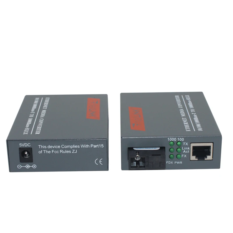 1 Pair HTB-GS-03 A/B Gigabit Fiber Optical Media Converter 1000Mbps Single Mode Single Fiber SC Port 20KM Free Shipping
1 Pair HTB-GS-03 A/B Gigabit Fiber Optical Media Converter 1000Mbps Single Mode Single Fiber SC Port 20KM Free Shipping