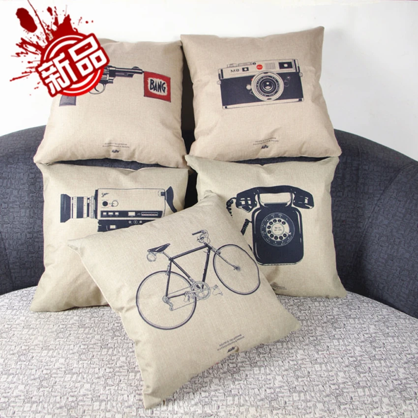 Quality Print Gun camera bicycle printed cozy couch cushion seat back cushions for home decorative pillows pillowcase 45x45cm n4
Quality Print Gun camera bicycle printed cozy couch cushion seat back cushions for home decorative pillows pillowcase 45x45cm n4