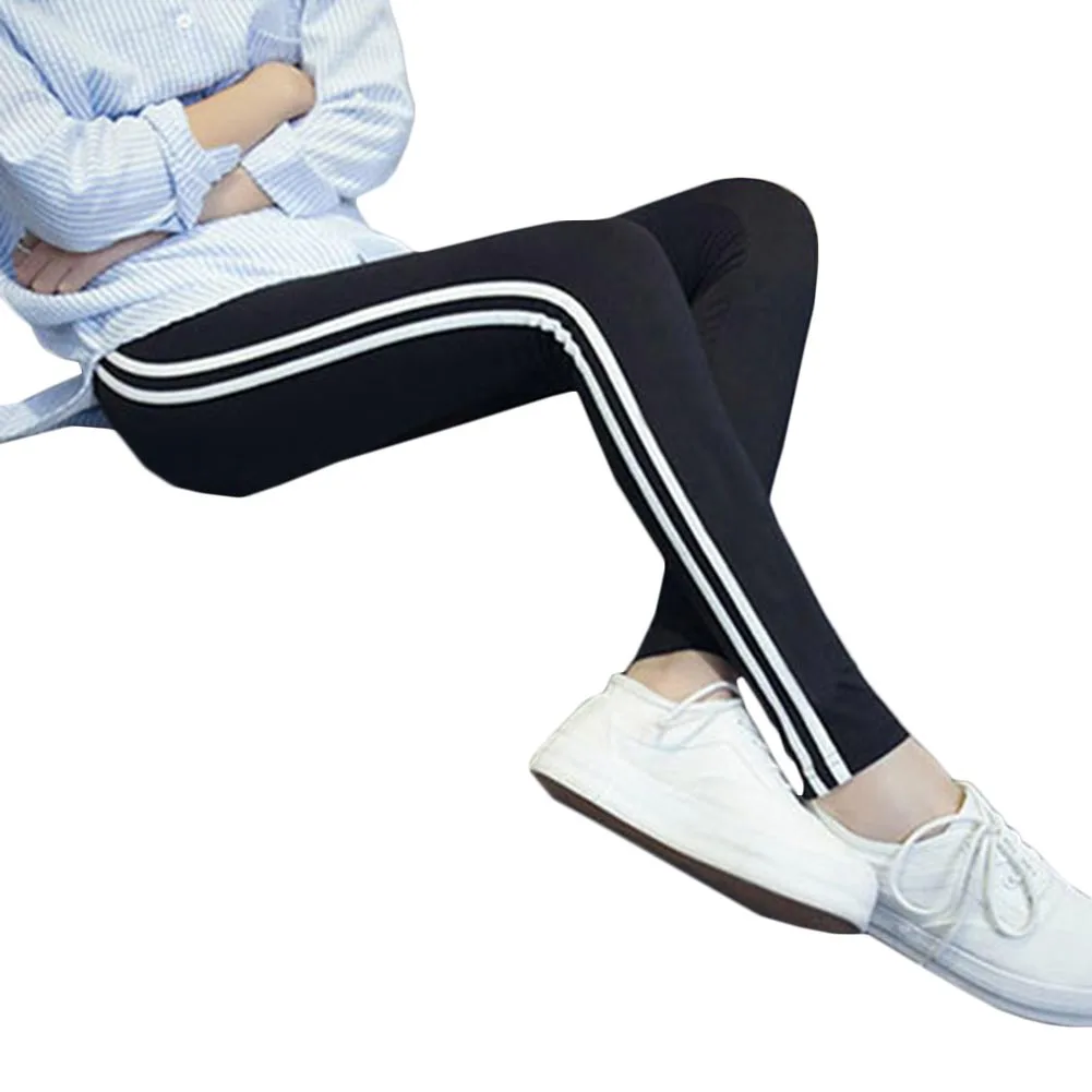 New Fashion Side-stripe Slim Pants Female White Bar Harem Pants Leisure Sweatpants Women Casual Trousers
New Fashion Side-stripe Slim Pants Female White Bar Harem Pants Leisure Sweatpants Women Casual Trousers