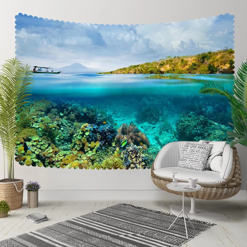Else Blue Sky Water Under Sea Green Floral 3D Print Decorative Hippi Bohemian Wall Hanging Landscape Tapestry Wall Art
Else Blue Sky Water Under Sea Green Floral 3D Print Decorative Hippi Bohemian Wall Hanging Landscape Tapestry Wall Art