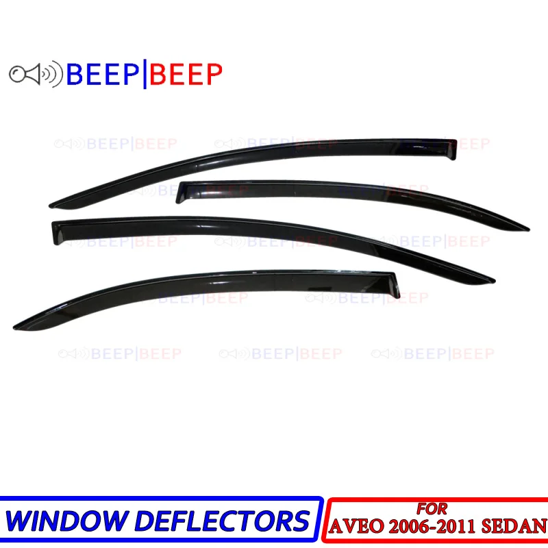 Car window deflectors for Chevrolet Aveo 2006-2011 Sedan wind sun guard rain vent visor cover car styling accessories
Car window deflectors for Chevrolet Aveo 2006-2011 Sedan wind sun guard rain vent visor cover car styling accessories