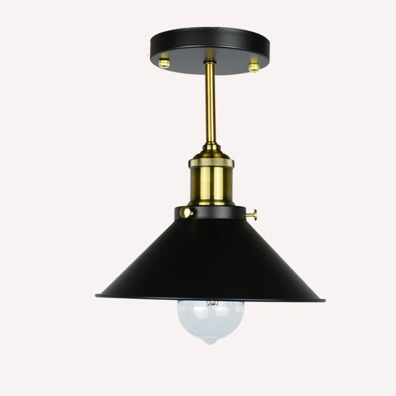 Vintage American variety E27 iron ceiling dome lamp creative personality retro nostalgia cafe bar industrial ceiling light
Vintage American variety E27 iron ceiling dome lamp creative personality retro nostalgia cafe bar industrial ceiling light