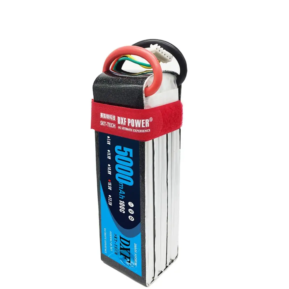 DXF графеновая батарея Lipo 5S 18,5 V 5000mAh 100C Burst 200C XT90 XT60 T ремень Высокая скорость разрядки для автомобиля грузовика лодки квадрокоптера
DXF графеновая батарея Lipo 5S 18,5 V 5000mAh 100C Burst 200C XT90 XT60 T ремень Высокая скорость разрядки для автомобиля грузовика лодки квадрокоптера